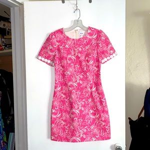 GOOP X LILLY PULITZER GWYNETH STRETCH SHIFT DRESS